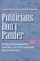 Book cover of: Politicians Don't Pander. By: Lawrence R. Jacobs