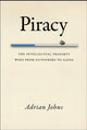Book cover of: Piracy. By: Adrian Johns