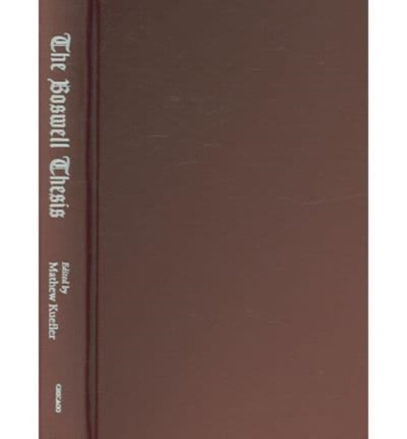 Book cover of: Boswell Thesis. By: Mathew Kuefler