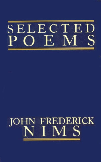 Book cover of: Selected Poems