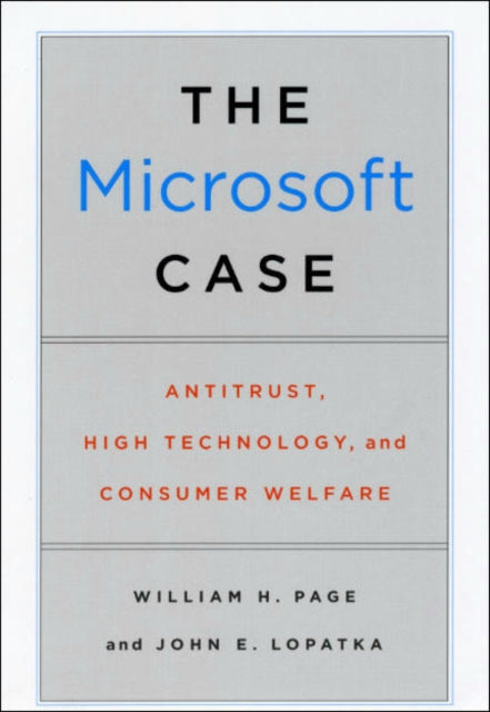 Book cover of: Microsoft Case. By: William H. Page