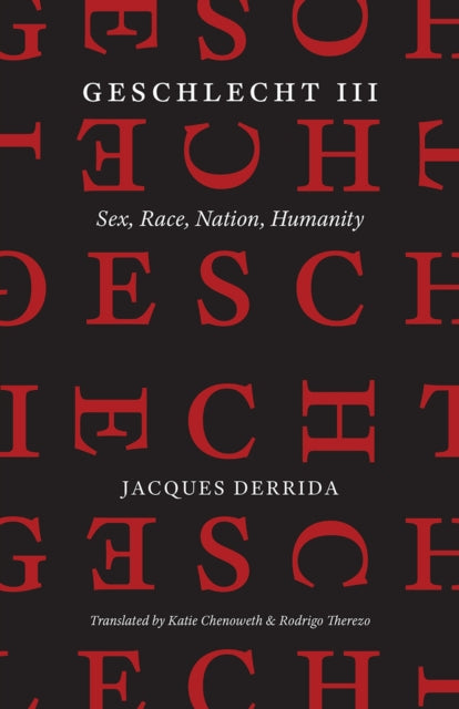Book cover of: Geschlecht III. By: Jacques Derrida