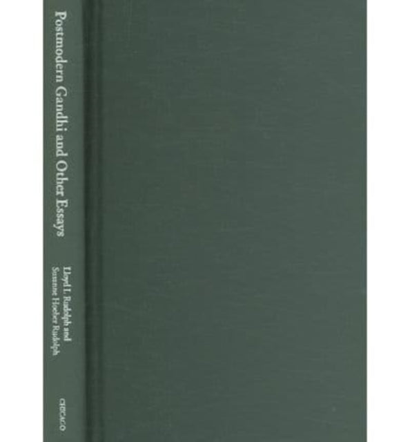 Book cover of: Postmodern Gandhi and Other Essays. By: Lloyd I. Rudolph