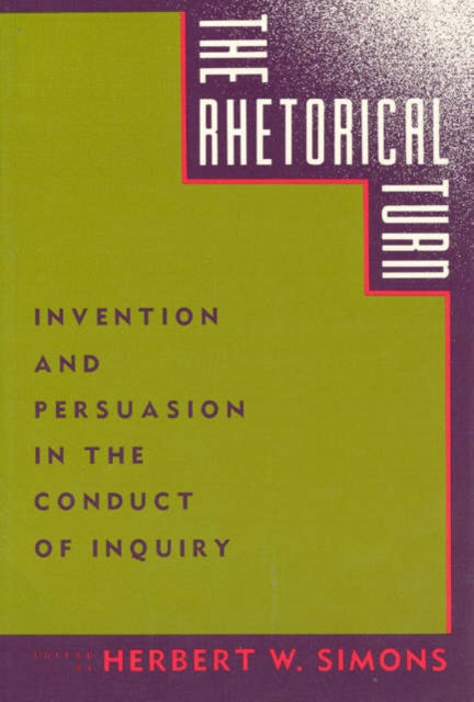 Book cover of: Rhetorical Turn. By: Herbert W. Simons