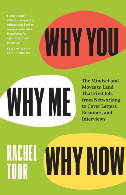 Book cover of: Why You, Why Me, Why Now. By: Rachel Toor