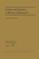 Book cover of: Crime and Justice, Volume 52. By: Michael Tonry