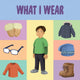 Book cover of: What I Wear. By: Charlene Chua