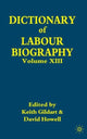 Book cover of: Dictionary of Labour Biography
