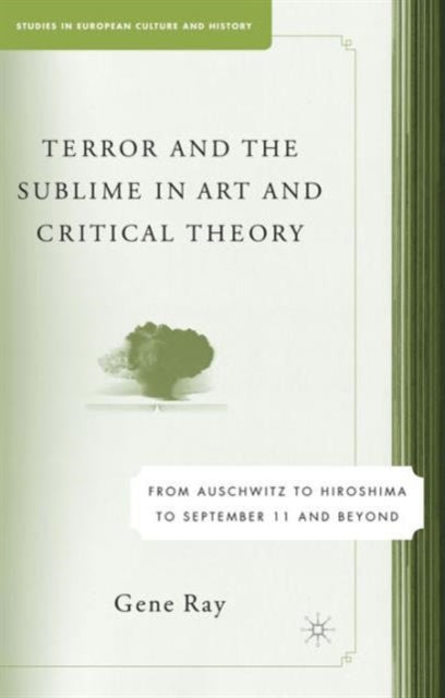 Book cover of: Terror and the Sublime in Art and Critical Theory