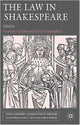 Book cover of: Law in Shakespeare