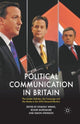 Book cover of: Political Communication in Britain. By: Dominic Wring