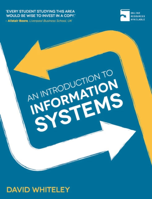 Book cover of: Introduction to Information Systems. By: David Whiteley