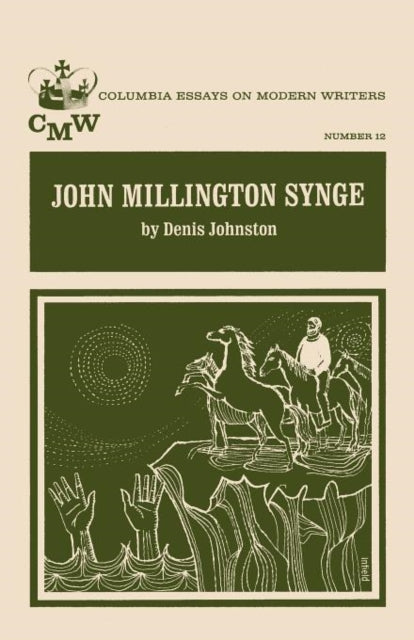 Book cover of: John Millington Synge. By: Johnston, Denis