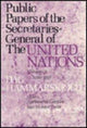 Book cover of: Public Papers of the Secretaries-General of the United Nations. By: Andrew W. Cordier