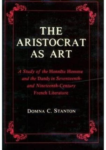 Book cover of: Aristocrat as Art
