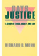 Book cover of: Gays/Justice. By: Richard Mohr
