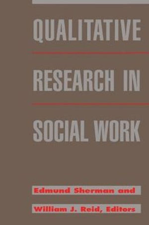 Qualitative Research in Social Work