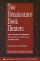 Book cover of: Two Renaissance Book Hunters