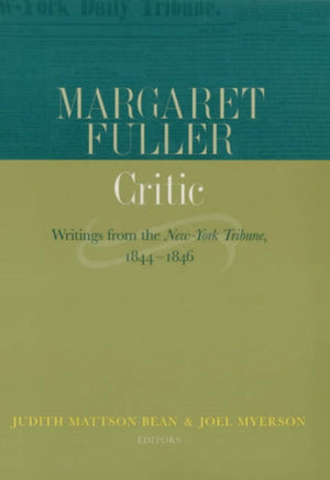 Margaret Fuller, Critic