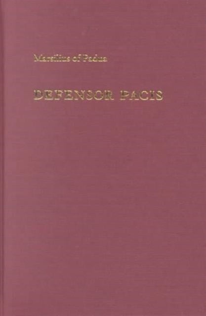 Book cover of: Defensor pacis