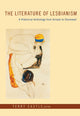 Book cover of: Literature of Lesbianism. By: Terry Castle