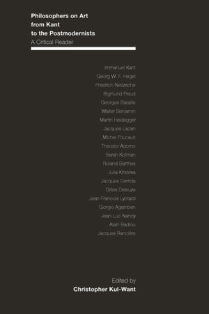 Philosophers on Art from Kant to the Postmodernists