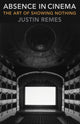 Book cover of: Absence in Cinema. By: Justin Remes