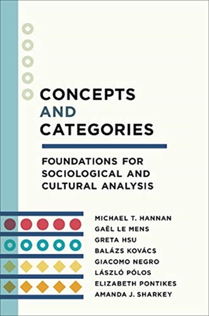 Book cover of: Concepts and Categories. By: Michael T. Hannan