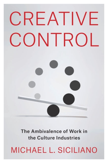 Book cover of: Creative Control. By: Michael L. Siciliano