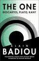 Book cover of: One. By: Alain Badiou