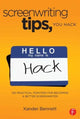 Book cover of: Screenwriting Tips, You Hack. By: Xander Bennett