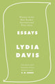 Book cover of: Essays. By: Lydia Davis