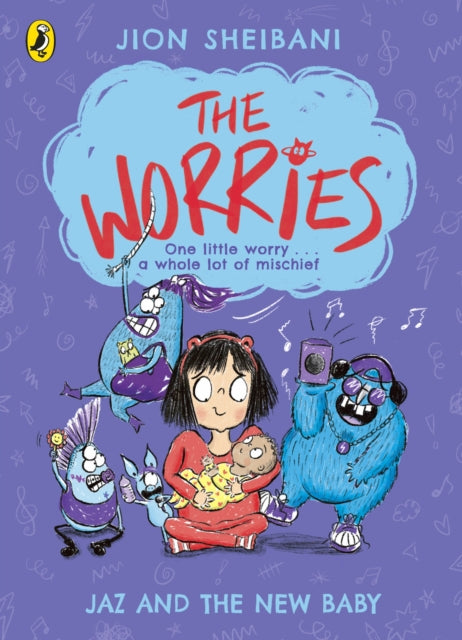 Book cover of: Worries: Jaz and the New Baby. By: Jion Sheibani