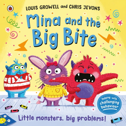 Book cover of: Mina and the Big Bite. By: Louis Growell