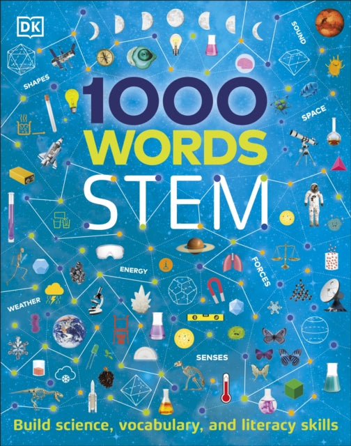 Book cover of: 1000 Words: STEM. By: DK Publishing