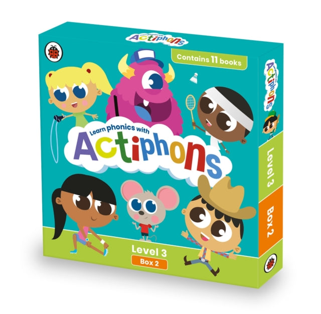 Book cover of: Actiphons Level 3 Box 2: Books 9-19. By: Ladybird