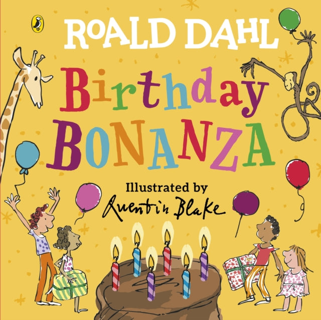 Book cover of: Roald Dahl: Birthday Bonanza. By: Roald Dahl