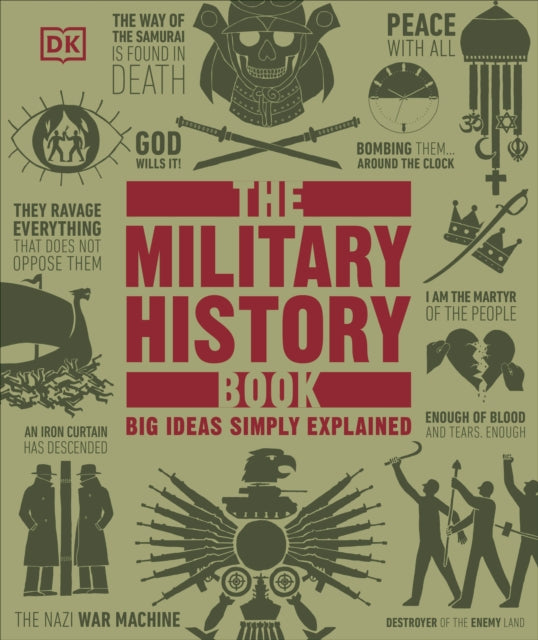 Military History Book, Big Ideas Simply Explained 9780241515693 DK Publishing