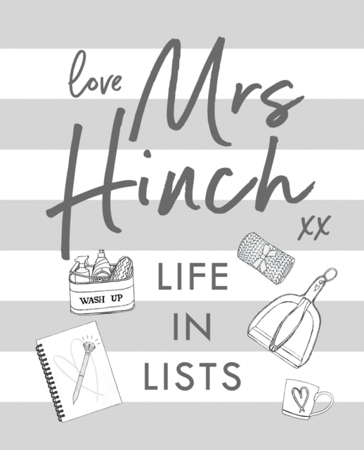 Book cover of: Mrs Hinch: Life in Lists. By: Hinch