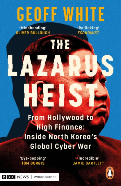 Book cover of: Lazarus Heist. By: Geoff White