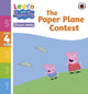 Book cover of: Learn with Peppa Phonics Level 4 Book 11 – The Paper Plane Contest (Phonics Reader). By: Peppa Pig