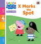 Book cover of: Learn with Peppa Phonics Level 4 Book 14 – X Marks the Spot (Phonics Reader). By: Peppa Pig