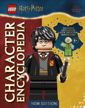 LEGO Harry Potter Character Encyclopedia New Edition, With Exclusive LEGO Harry Potter Minifigure
