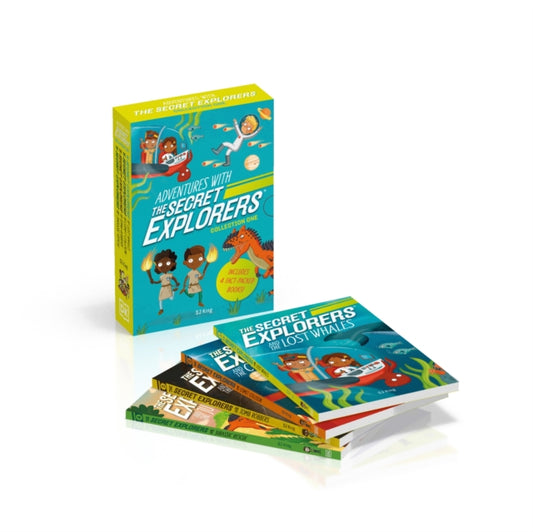 Book cover of: Adventures with The Secret Explorers: Collection One. By: S. J. King