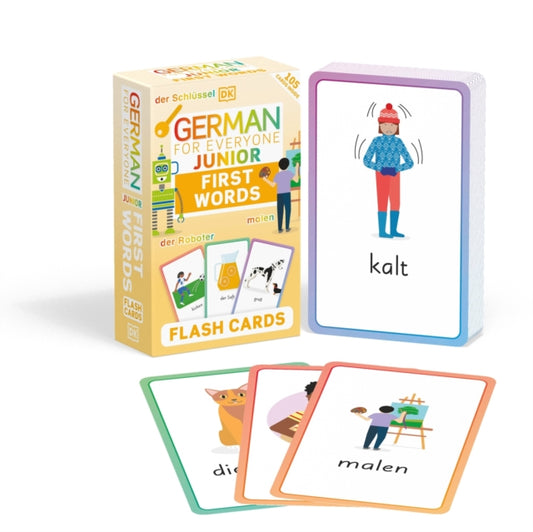 Book cover of: German for Everyone Junior First Words Flash Cards