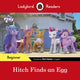 Book cover of: Ladybird Readers Beginner Level – My Little Pony – Hitch Finds an Egg (ELT Graded Reader). By: Ladybird