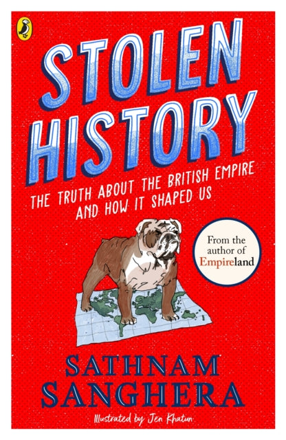 Book cover of: Stolen History. By: Sathnam Sanghera