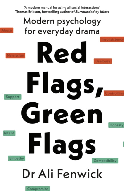 Book cover of: Red Flags, Green Flags. By: Ali Fenwick