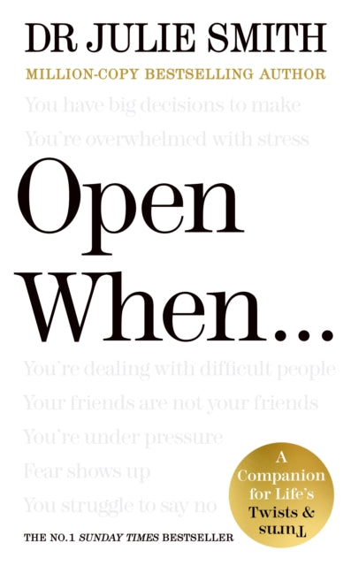 Book cover of: Open When…