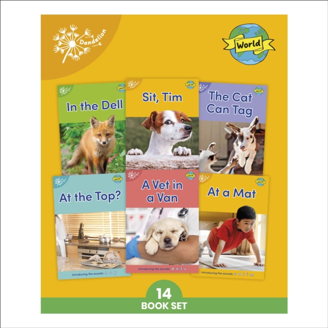 Book cover of: Phonic Books Dandelion World Stages 1-7. By: Phonic Books